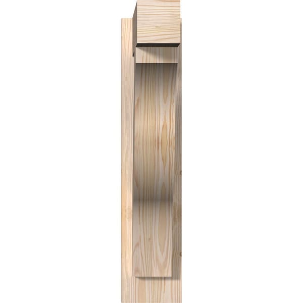 Funston Block Smooth Outlooker, Douglas Fir, 5 1/2W X 18D X 26H